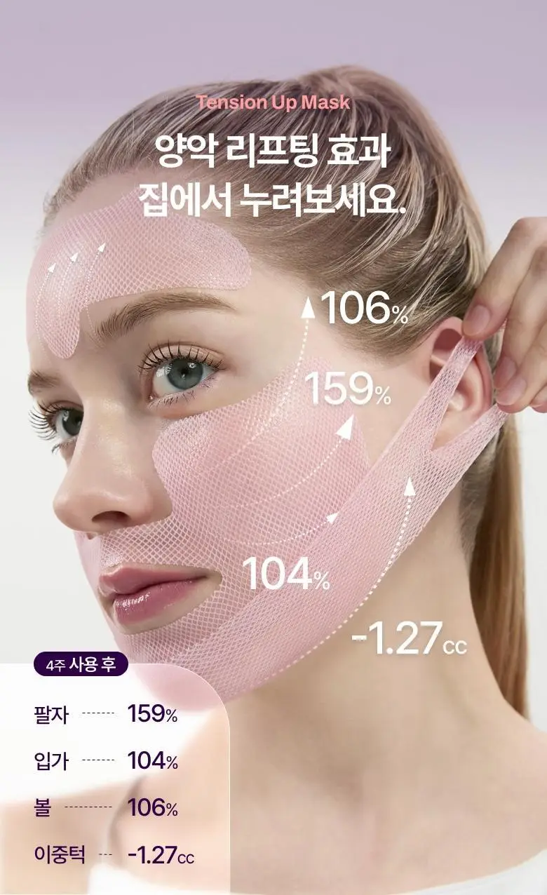 [붓기/리프팅/쿨링] 메디테라피 텐션 업 마스크 (5매입/1매입) 상세페이지 26